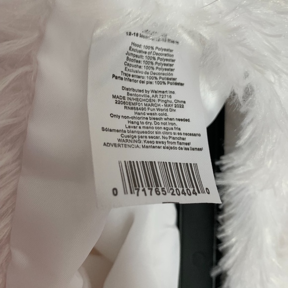 Infant Toddler Sz 12 18 Months Costume Lil Chick Chicken Dress Up Halloween - Picture 4 of 6